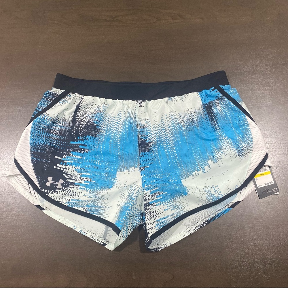 Under Armour Black and Blue Athletic Shorts